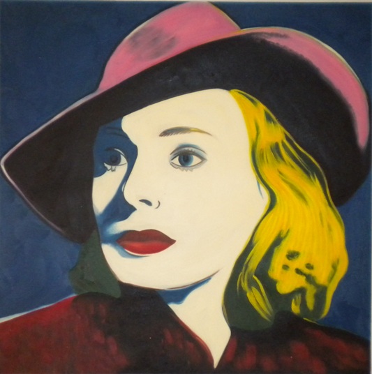 store falso d'autore Ingrid Bergman di Andy Warhol